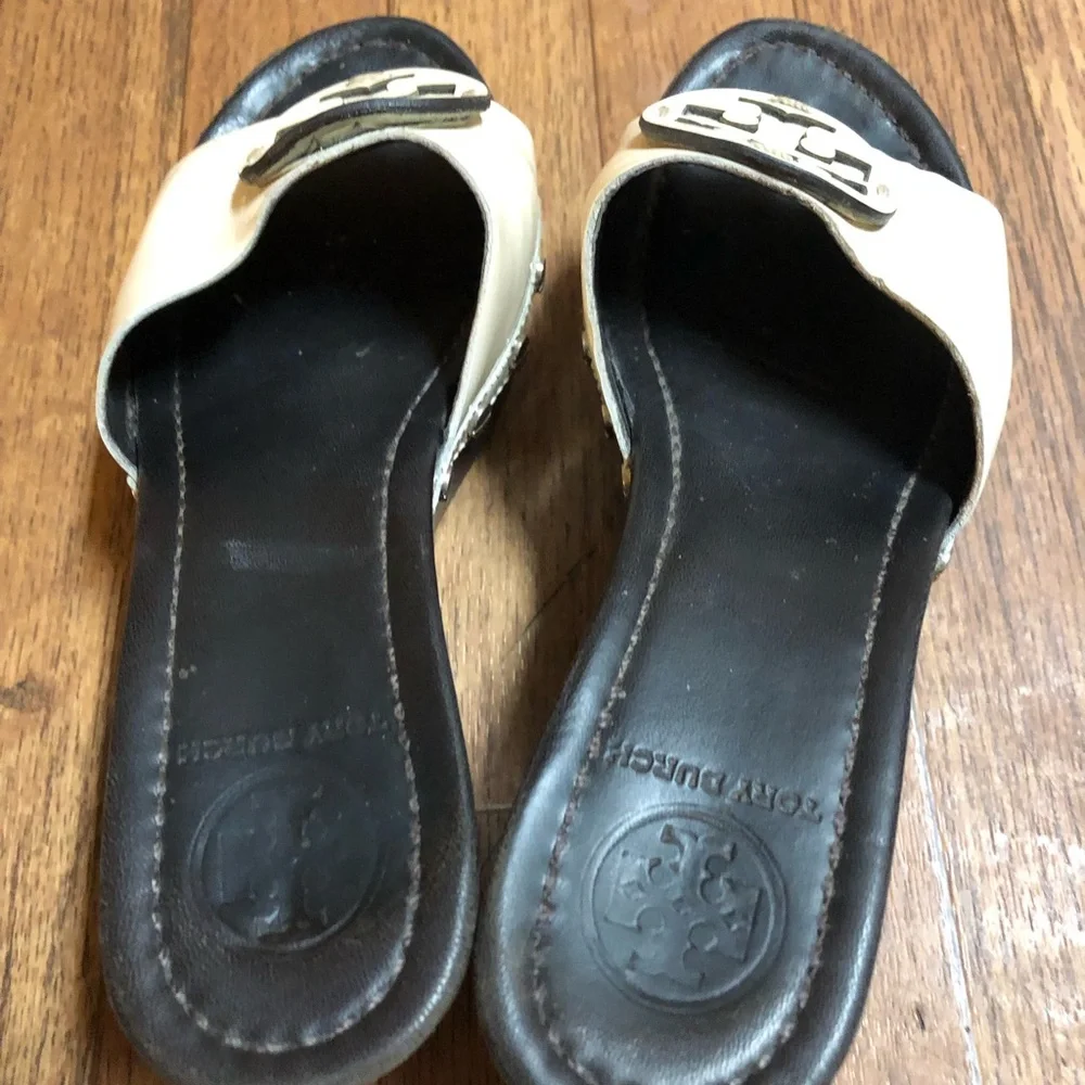 Tory Burch slip mules